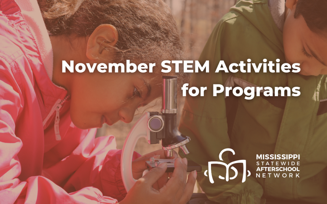 November STEM Activities for Programs